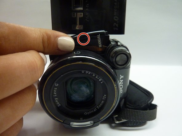 Sony Handycam HDR-XR500V Door Replacement: crwdns2935265:03crwdnd2935265:02crwdnd2935265:03crwdne2935265:0