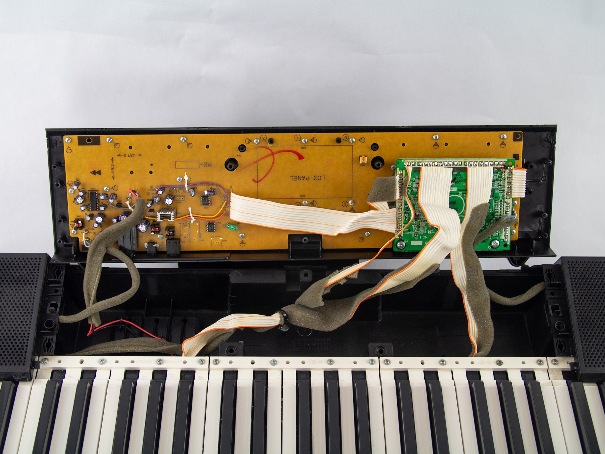 CASIO CTK-6250 61鍵盤 ジャンク品（要修理）For Repair 気合いだけで鍵盤修理】CASIO CTK-541分解修理withプラリペア - YouTube