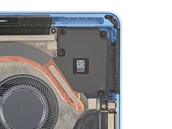 Microsoft Surface Pro 11 Right Speaker Replacement, Remove the right speaker screws: 手順 25、 2の画像 2