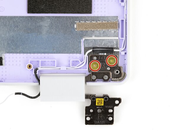Framework Laptop 12 Hinges Replacement, Remove the hinge screws: step 41, image 2 of 2