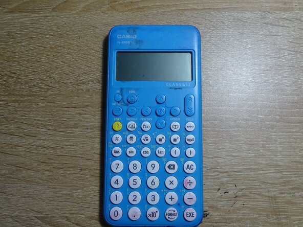 Casio ClassWiz  fx-880 battery replacement, MAKE SURE TO SHUT DOWN YOUR CALCULATOR FIRST OF ALL: step 1, image 2 of 2