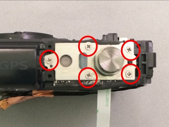 Olympus Stylus Tough TG-2 iHS Shutter/Power Button Replacement: crwdns2935265:015crwdnd2935265:02crwdnd2935265:03crwdne2935265:0