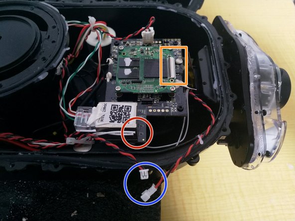 PowerRay カメラモジュールの交換, カメラモジュールの取り外し④: crwdns2935265:09crwdnd2935265:03crwdnd2935265:03crwdne2935265:0