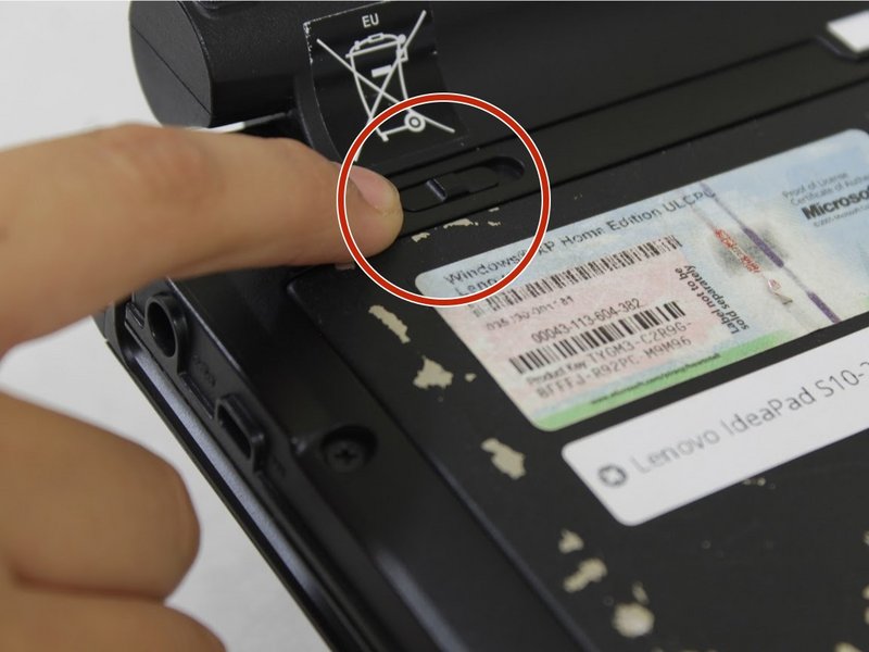 Sony как снять аккумулятор Lenovo IdeaPad S10-2 Battery Replacement - iFixit Repair Guide