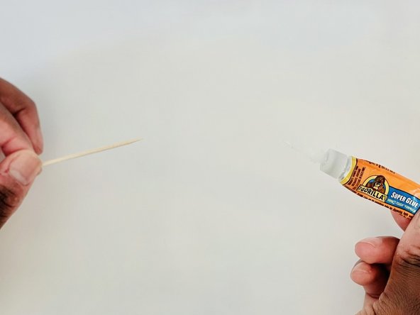 How to Fix a Broken Temple Arm of Gaoye Blue Light Eyeglasses: step 3, image 1 of 2