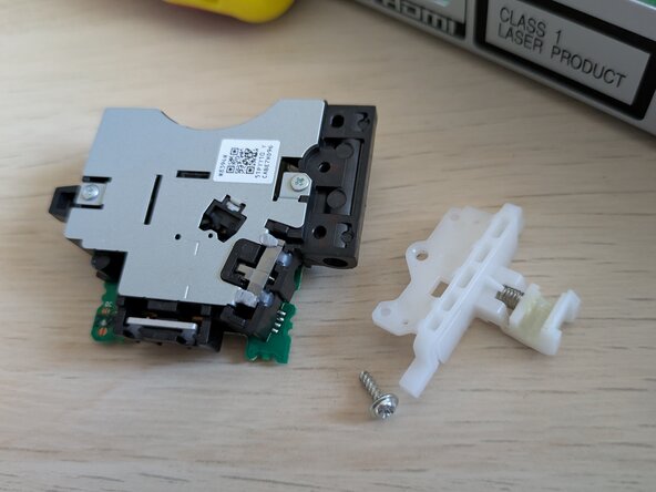 Panasonic DP-UB150-K Laser Replacement, Transfer motor arm from old laser: crwdns2935265:010crwdnd2935265:02crwdnd2935265:02crwdne2935265:0