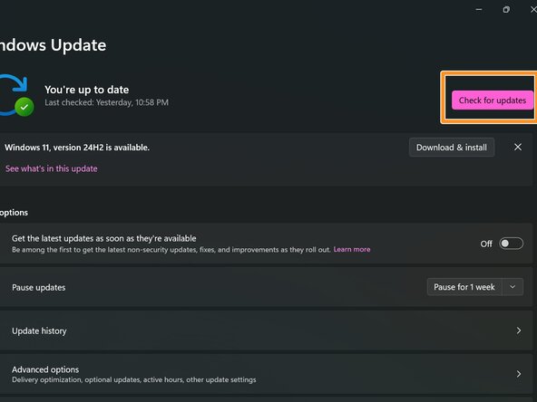 How to install the Xbox One Wireless Receiver (1713, Windows 10/11), Plug and play/Windows update (Windows 11): crwdns2935265:03crwdnd2935265:02crwdnd2935265:03crwdne2935265:0