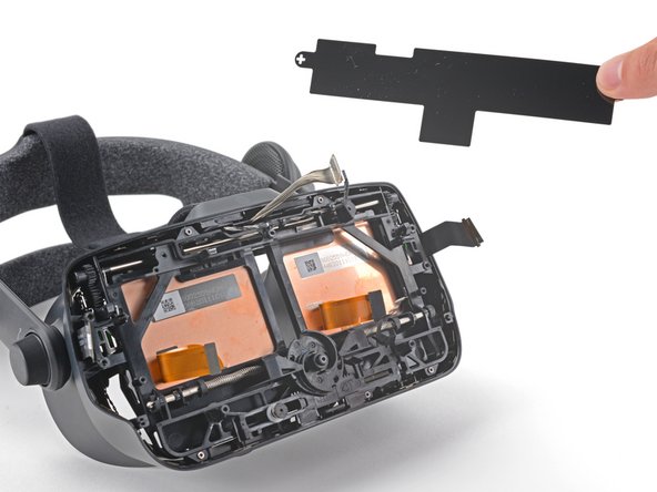 Valve Index Headset Eye Tube Replacement, Remove the motherboard shield: crwdns2935265:032crwdnd2935265:02crwdnd2935265:02crwdne2935265:0