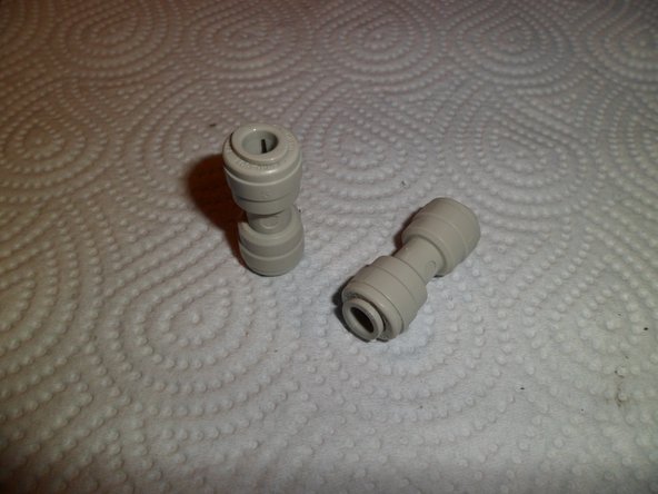 PANASONIC NR B 53 V1 Refrigerator Water Filter hosing to Extern: step 6, image 1 of 3