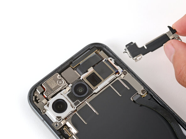 Google Pixel 10 Front Camera Replacement, Remove the bracket: step 17, image 3 of 3