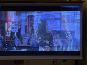 ghosting on the screen and lots of lines Samsung Television iFixit