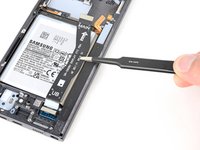 Samsung Galaxy S22 Ultra Screen and Battery Assembly Replacement