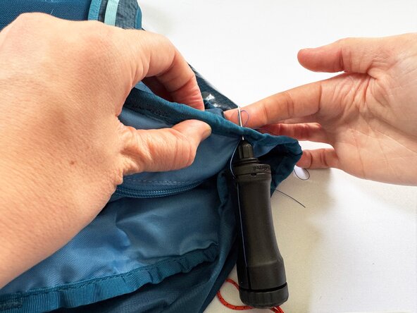 Expedition Sewing Awl, Start the stitch: crwdns2935265:014crwdnd2935265:03crwdnd2935265:03crwdne2935265:0