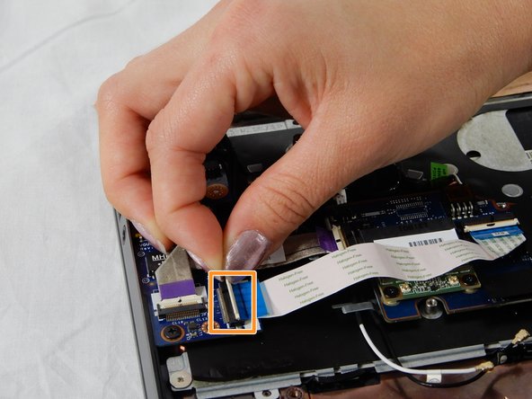 HP Envy Sleekbook m6-k010dx Keyboard Replacement: step 15, image 2 of 3