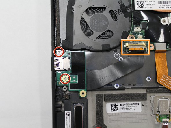 Lenovo ThinkPad X1 Carbon 7th Gen Daughterboard Replacement, Daughterboard: crwdns2935265:06crwdnd2935265:02crwdnd2935265:02crwdne2935265:0