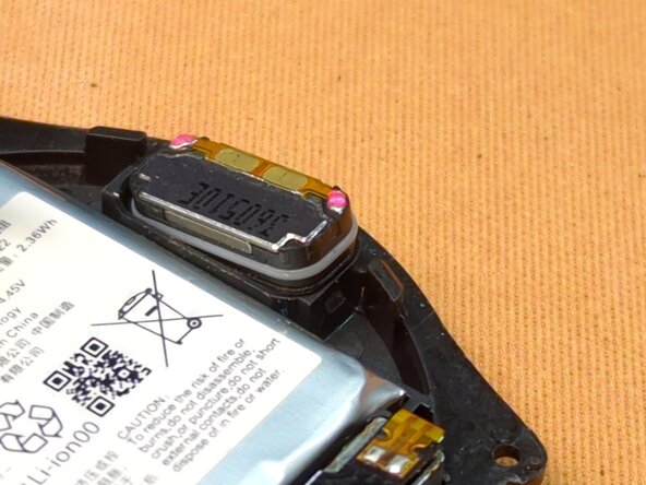 TicWatch Pro 5 Disassembly, Removing the Speaker: crwdns2935265:03crwdnd2935265:02crwdnd2935265:03crwdne2935265:0