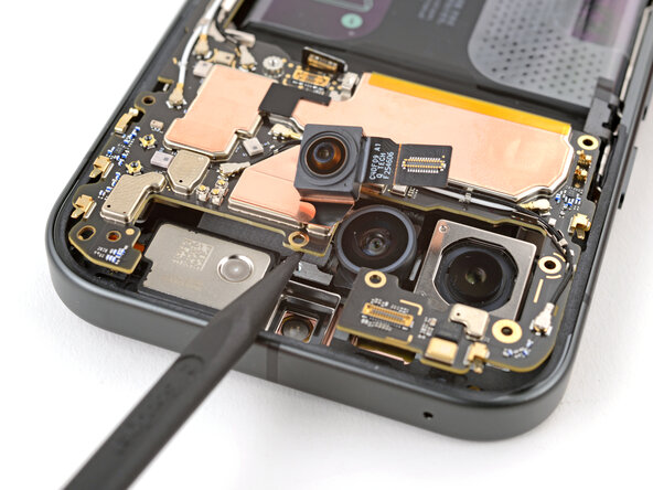 Google Pixel 10a Loudspeaker Replacement, Remove the logic board: step 18, image 2 of 2