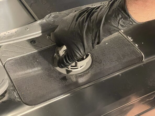 How to Unclog a Bosch SHEM78WH5N/52 Dishwasher Drain Filter: step 11, image 2 of 2