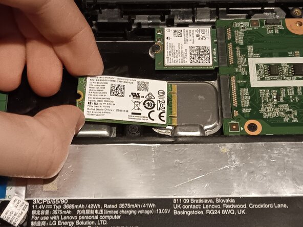 Lenovo 300e Windows 2nd SSD Replacement, Remove and replace the Storage Card.: crwdns2935265:03crwdnd2935265:02crwdnd2935265:02crwdne2935265:0