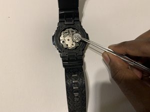 G shock sale watch battery size