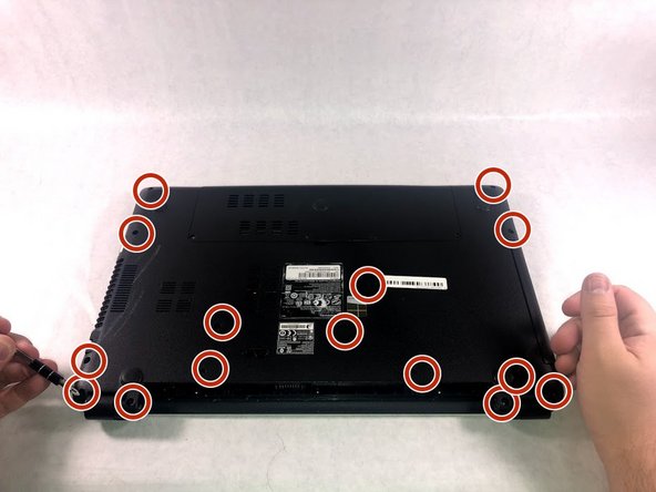 Gateway NE52214U Motherboard Replacement, Upper Case: crwdns2935265:03crwdnd2935265:02crwdnd2935265:02crwdne2935265:0