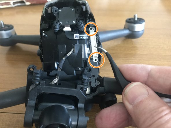 DJI FPV Drone Disassembly, Removing the gimbal: crwdns2935265:03crwdnd2935265:02crwdnd2935265:03crwdne2935265:0