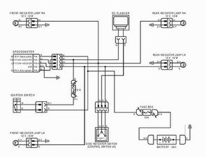 Connection from the battery Bajaj Discover DTS i iFixit