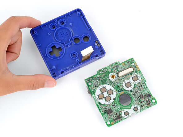 Nintendo Game Boy Advance SP Brightness Switch Replacement, Remove the main body: crwdns2935265:012crwdnd2935265:01crwdnd2935265:01crwdne2935265:0