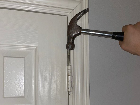 How to Realign a Door Hinge: step 3, image 3 of 3