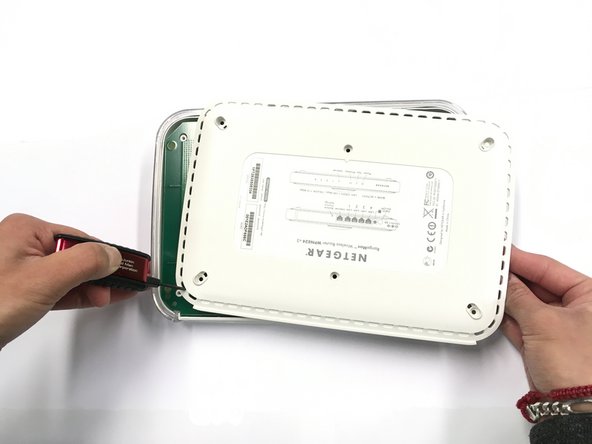 NETGEAR WPN824 v3 Top LED Controller Replacement, Remove Back Cover: step 3, image 1 of 1