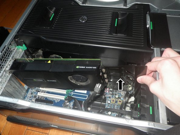 Replace HP Z820 GPU., GPU Removal, Part 2: шаг 5, изображение 2 из 3