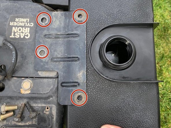 Craftsman 9.0 HP 26 Inch Snow Blower Fuel Tank Replacement: step 3, image 2 of 2