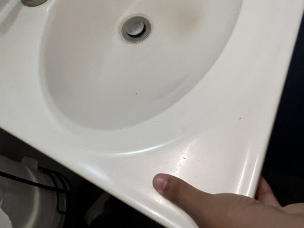 Restroom Sink Replacement: step 5, image 2 of 3