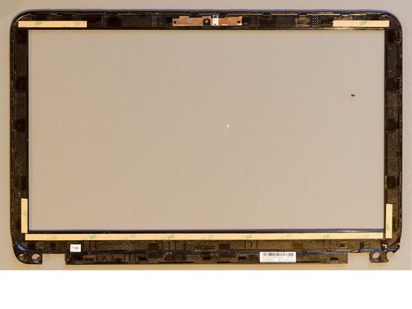 Upgrade the display panel and replace the display cable, Prepare the display bezel for the reassembly: stap 0, afbeelding 2 van 2