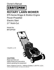 Craftsman Walk Behind Mower 917.377121 iFixit