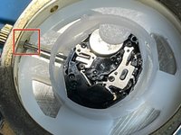 Cc quartz wristwatch Movement battery Replacement