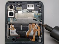 Samsung Galaxy Z Flip 3 Screen and Frame Assembly Replacement