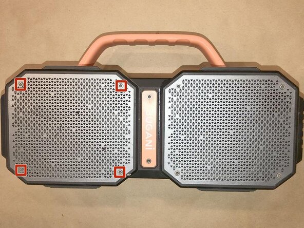 Bugani M83 wireless speaker Battery Replacement: adım 2, 3 resimden 2.