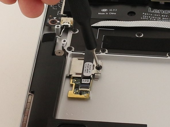 Lenovo Yoga 910-13IKB Fingerprint Reader Replacement, Fingerprint Reader: crwdns2935265:09crwdnd2935265:02crwdnd2935265:02crwdne2935265:0