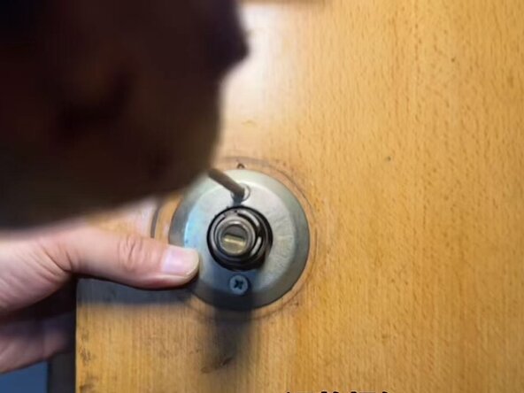 House Door Lock Cylinder Replacement: step 10, image 1 of 1