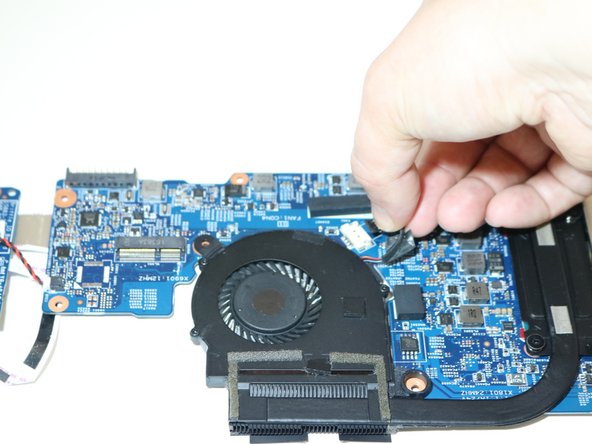 HP Pavilion x360 m3-u103dx Fan Replacement: step 5, image 2 of 3