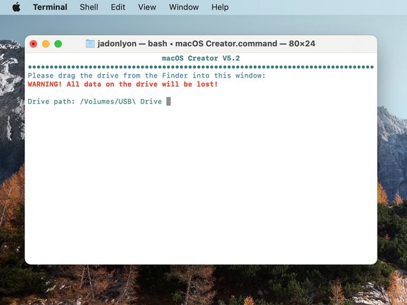How to use the macOS Creator: 步骤 7 中的图像 2，3
