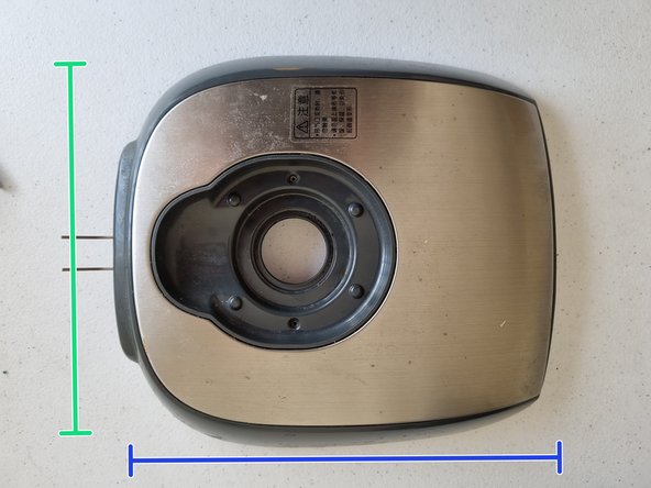 Midea FC307B Rice Cooker Teardown, Lid: crwdns2935265:016crwdnd2935265:02crwdnd2935265:03crwdne2935265:0