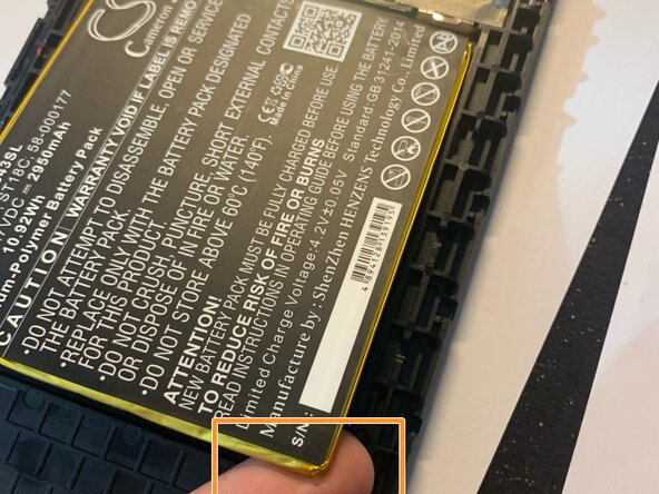 Amazon Kindle Fire 7th Generation Battery Replacement: crwdns2935265:04crwdnd2935265:02crwdnd2935265:02crwdne2935265:0