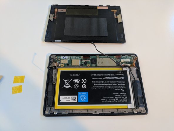 Amazon Fire HD 3rd Gen Disassembly, Disconnect the ribbon cables: crwdns2935265:03crwdnd2935265:03crwdnd2935265:03crwdne2935265:0