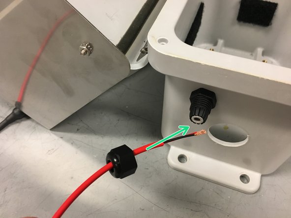 GI Node with Pressure Transducer Assembly, Solar Panel Wire pt 1: step 9, image 3 of 3