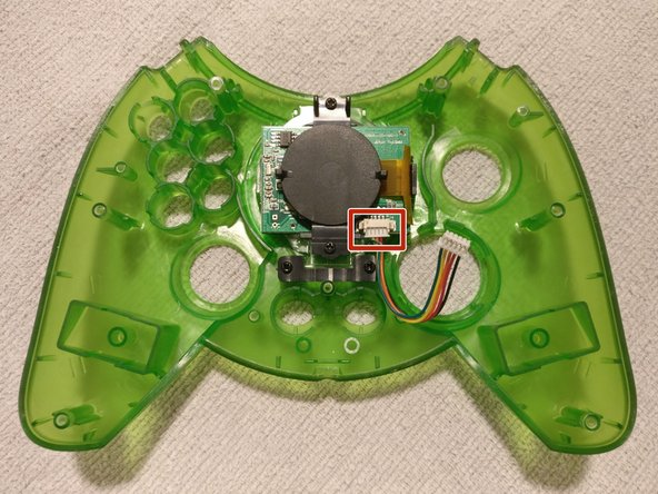 Desmontaje del Hyperkin Duke, Extraer del conjunto LCD: paso 6, imagen 2 de 3