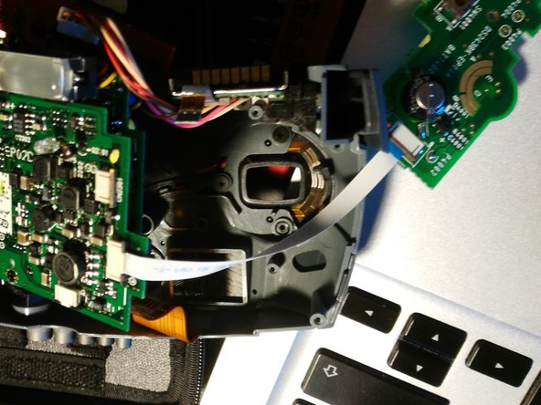 Kodak DX3500 Digital Camera  Teardown, Rear Case: crwdns2935265:08crwdnd2935265:03crwdnd2935265:03crwdne2935265:0