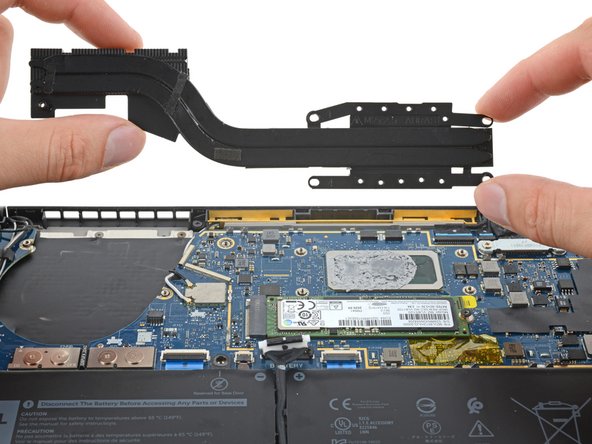 Dell Latitude 7410 Heatsink Replacement, Remove the heatsink: crwdns2935265:017crwdnd2935265:03crwdnd2935265:03crwdne2935265:0