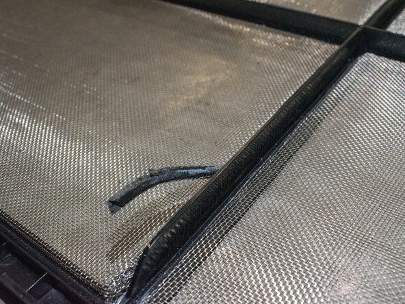 How to Replace the Mesh Screen Lid on a Front-Opening Terrarium: 步骤 4 中的图像 1，1